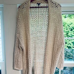 Aerie long bell sleeve cardigan. Size Medium. Worn once!